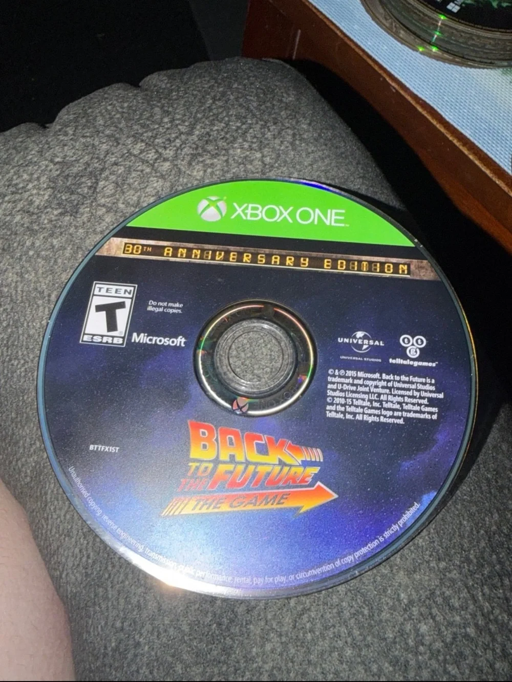 Microsoft Xbox One Back To The Future 30th Anniversary Edition Video Game Rate T